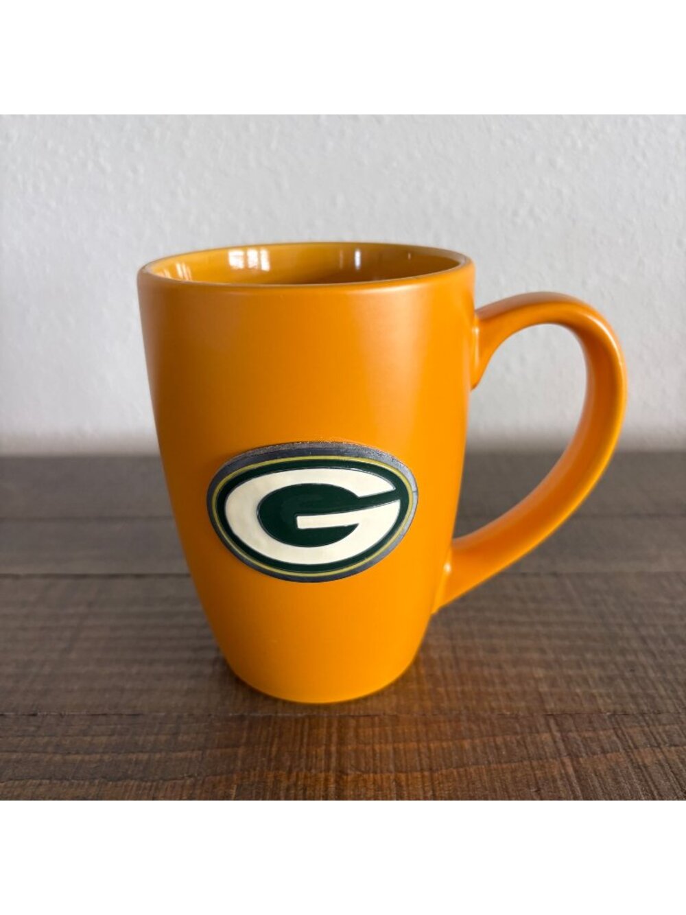 Great American Products Coffee Mug Unisex OS Yellow Green Bay Packers NFL Raised